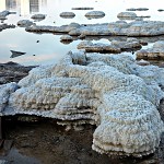  Croûtes naturelles de sel. "שלג מלוח"